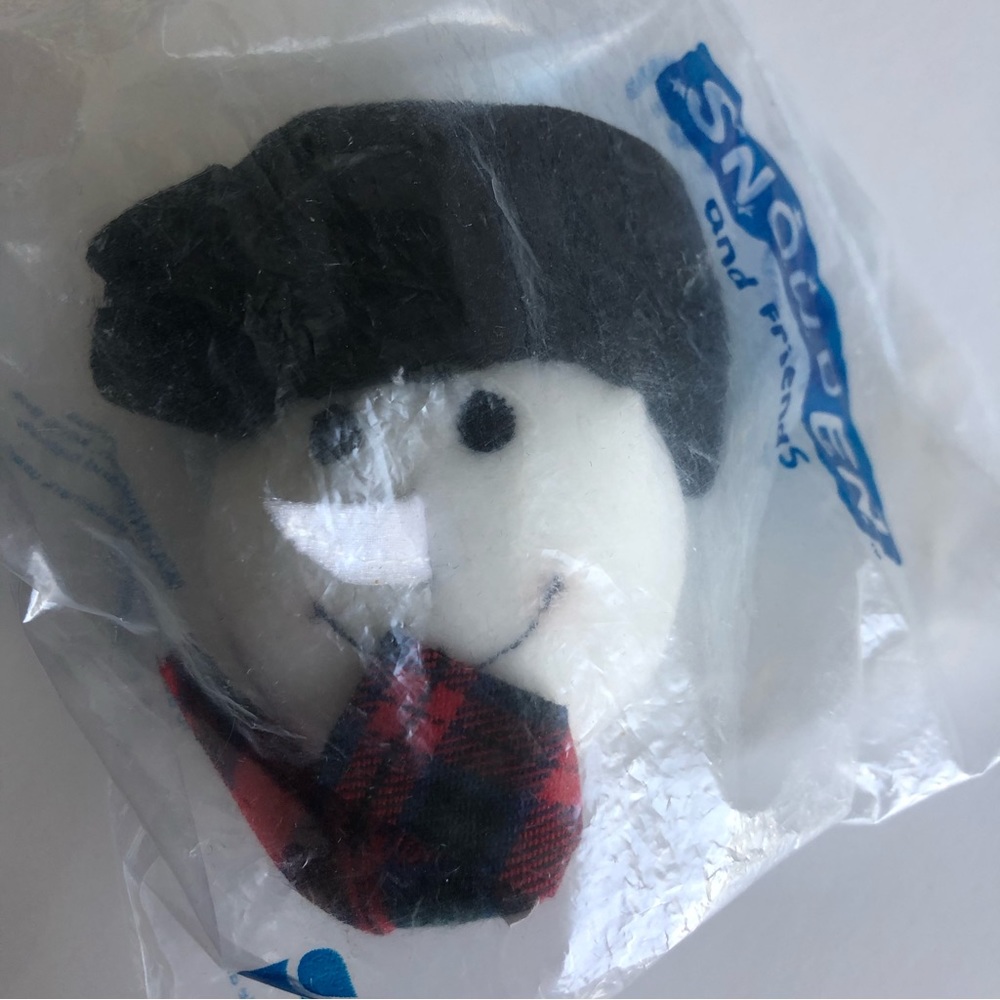 Snowden Christmas vintage plush heads